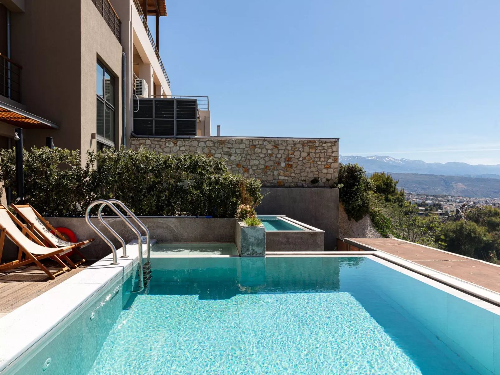 Omnia Villa 1-''Beheizter'' Pool und atemberaubender Meerblick-Buiten