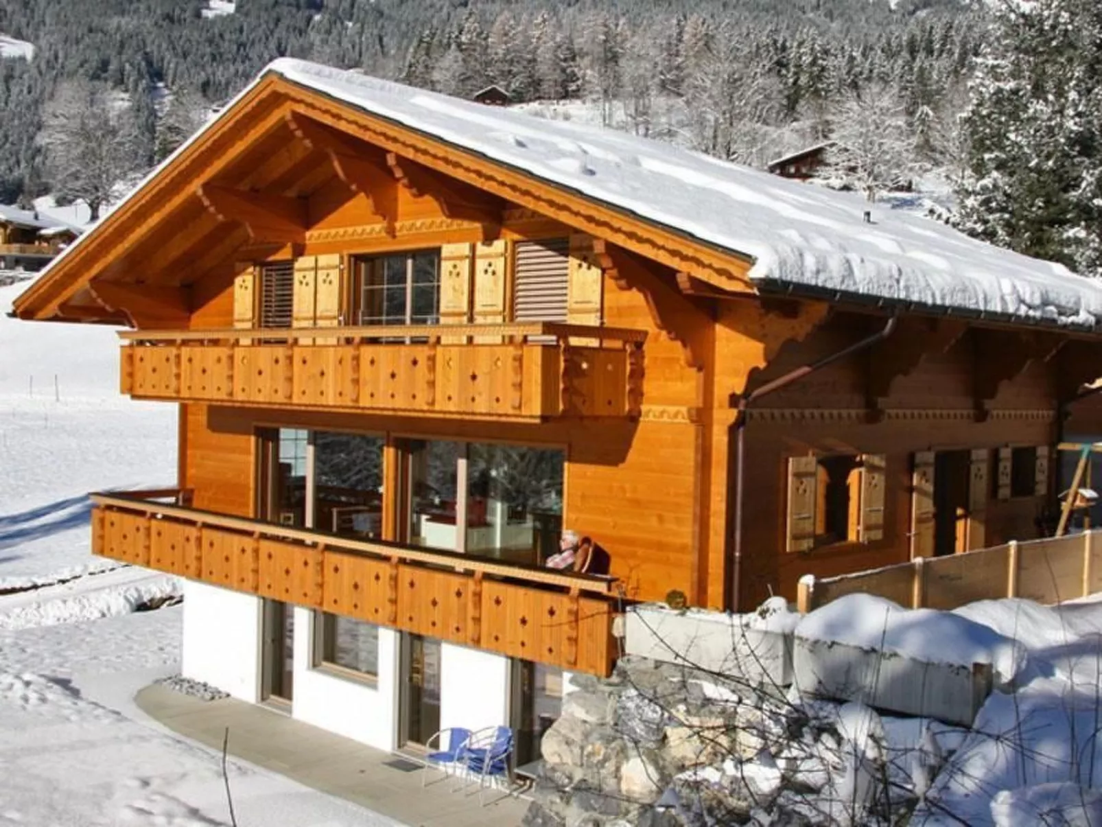 Chalet Bärgbächli-Buiten