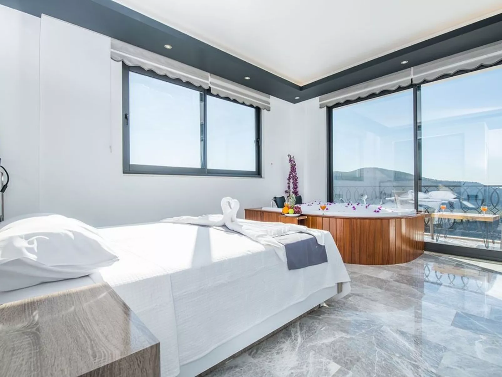 Villa Starline 1 mit Meerblick in Antalya-Kalkan-Binnen