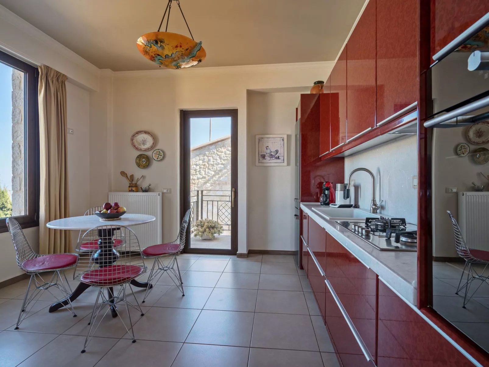 Hochzeit Villa Anemomylos Beheizter Pool Jacuzzi-Binnen