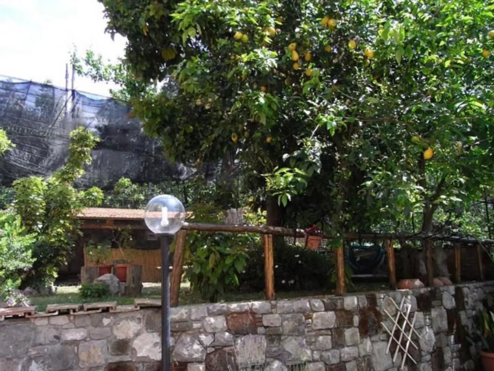 Rosa' Wohnung mit privatem Garten-Buiten