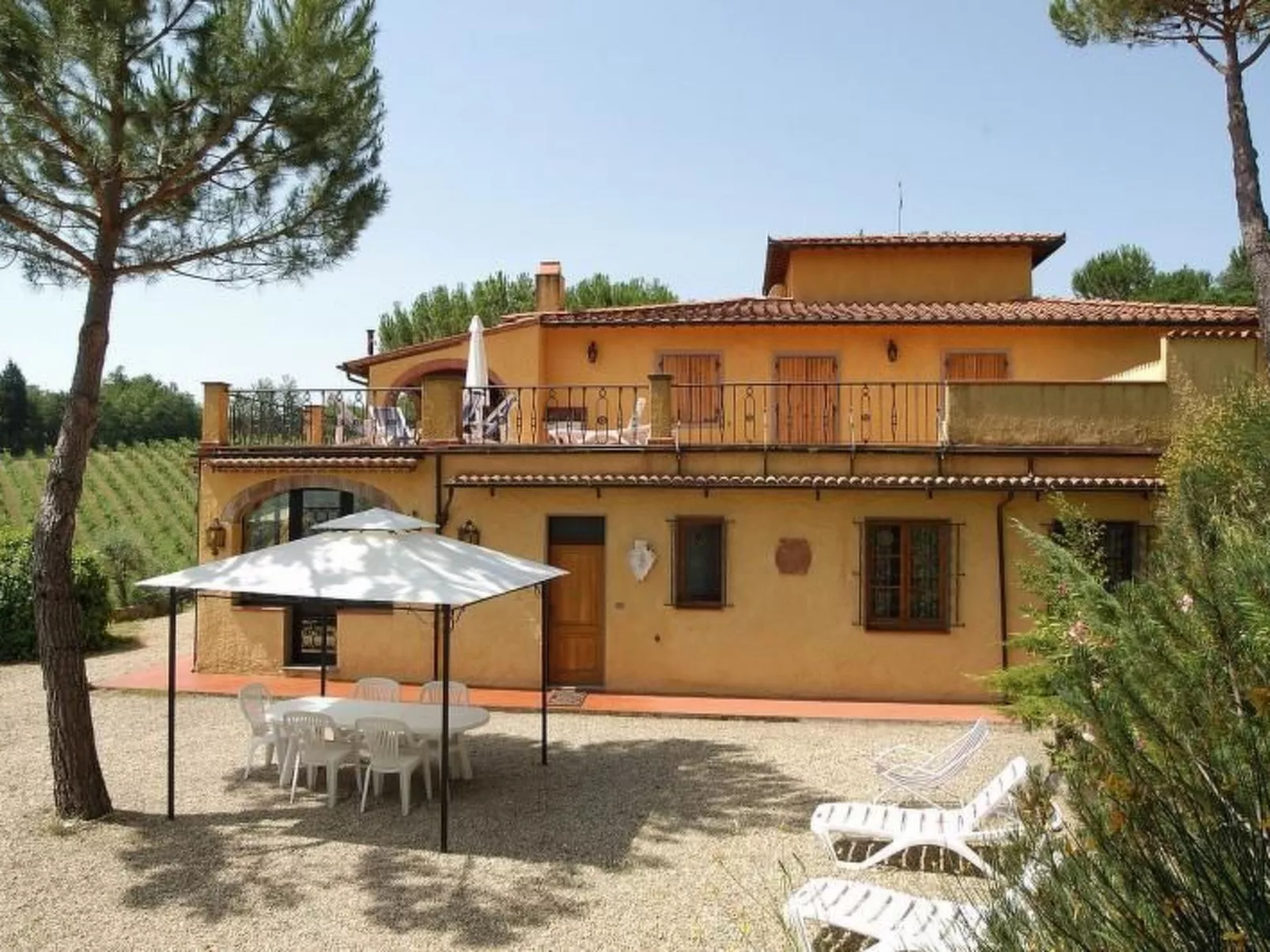 Wohnung Poggio Oro mit Panoramablick-Buiten