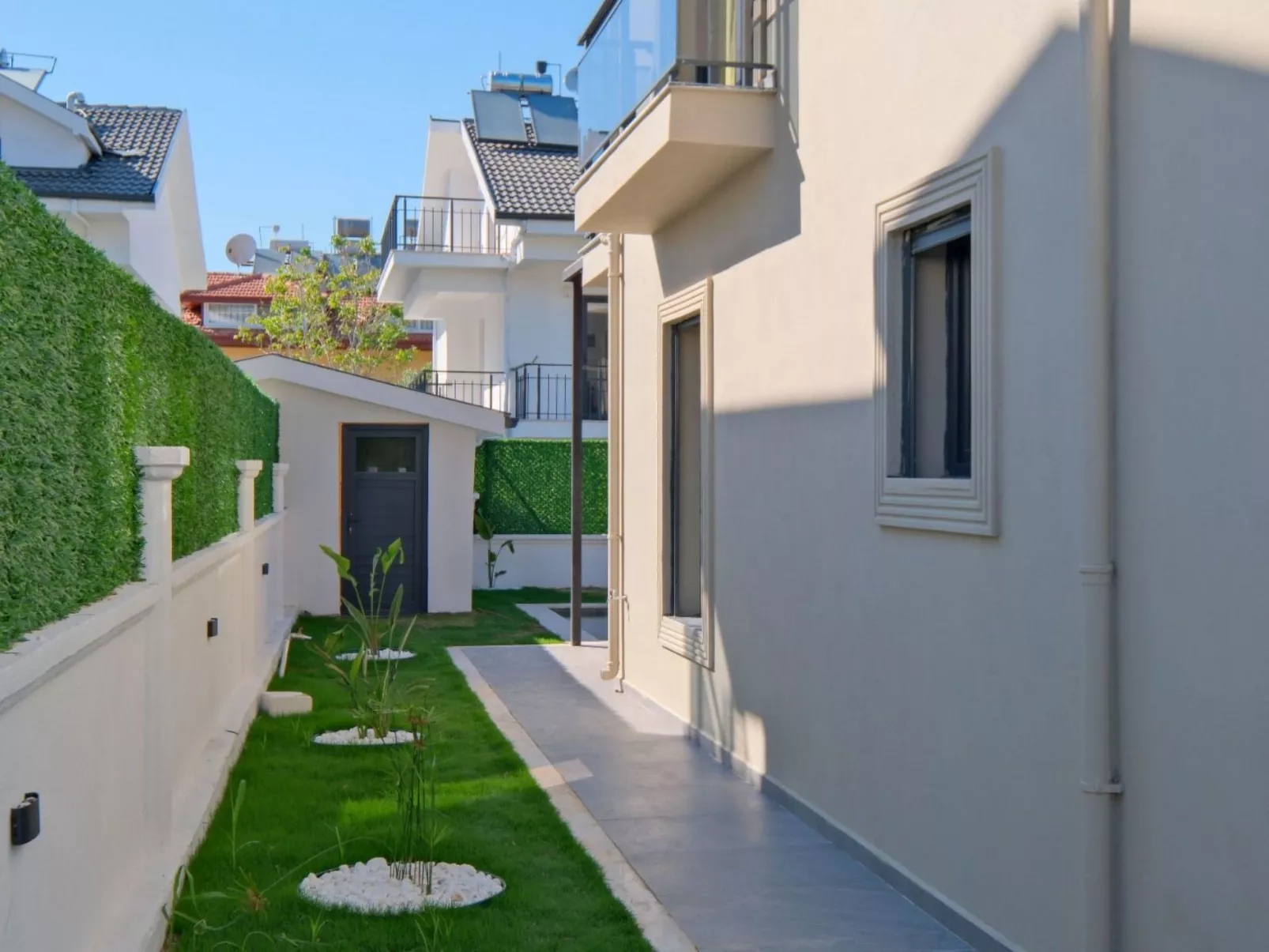 Große Villa in Fethiye Ausserhalb im grünen - Buiten