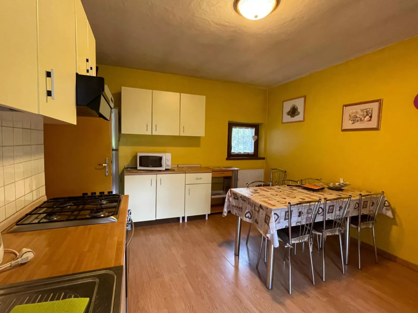 Gesegnet wie Frösche auf einem Seerosenblatt-Binnen