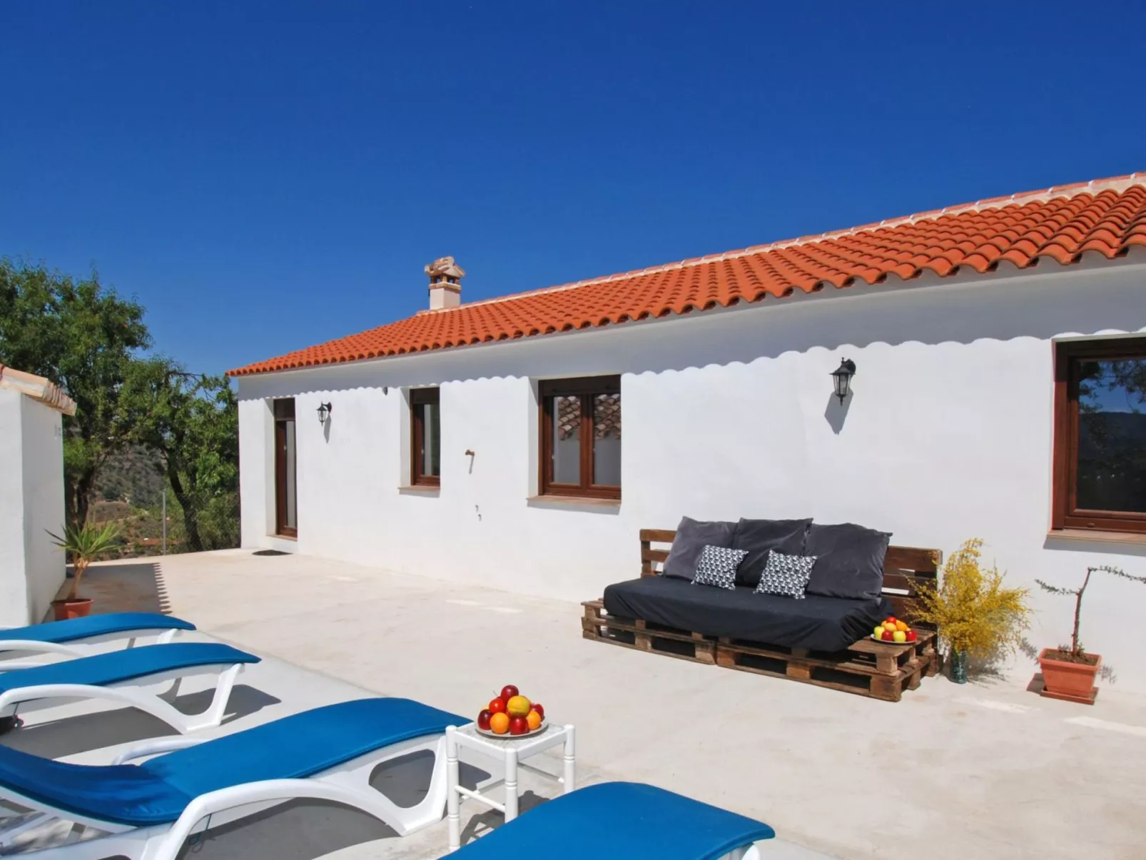 Finca "Casa Maria" mit Bergblick-Buiten