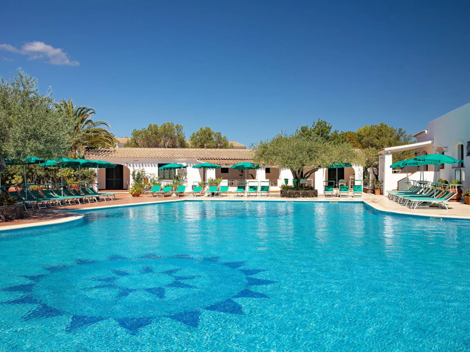 Apt. Dorata 1B, mit gemeinsamem Schwimmbad-Buiten