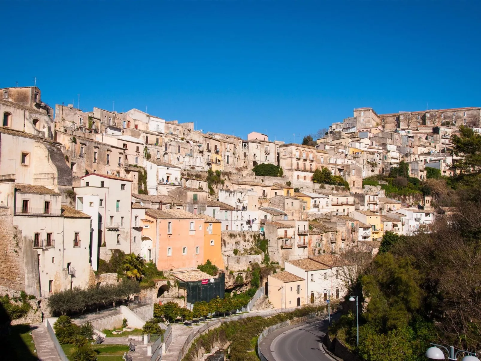 Ettore, Wohnung mit Blick auf die Kathedrale von Ibla-Buiten