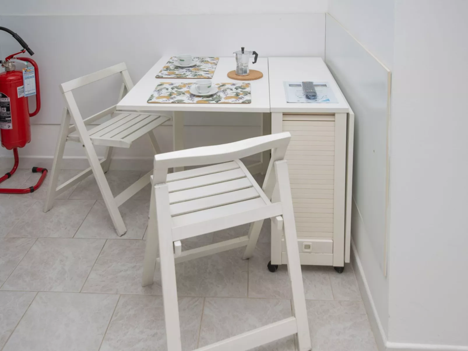 Studio 'Türkis' mit Terrasse-Binnen