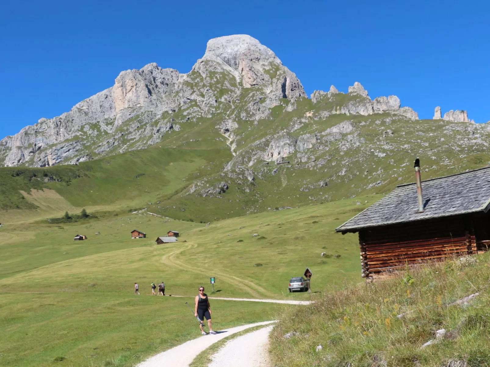 Wohnung "Ciasa Linda App. 1"-Buiten