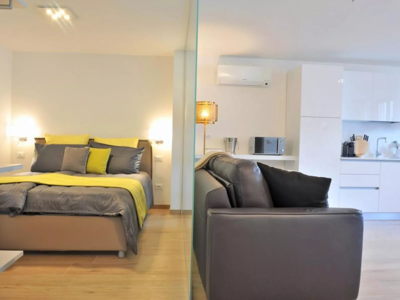 Ein-Zimmer-Wohnung 'Bella Vacanza 7' mit Blick aufs Wasser-Binnen