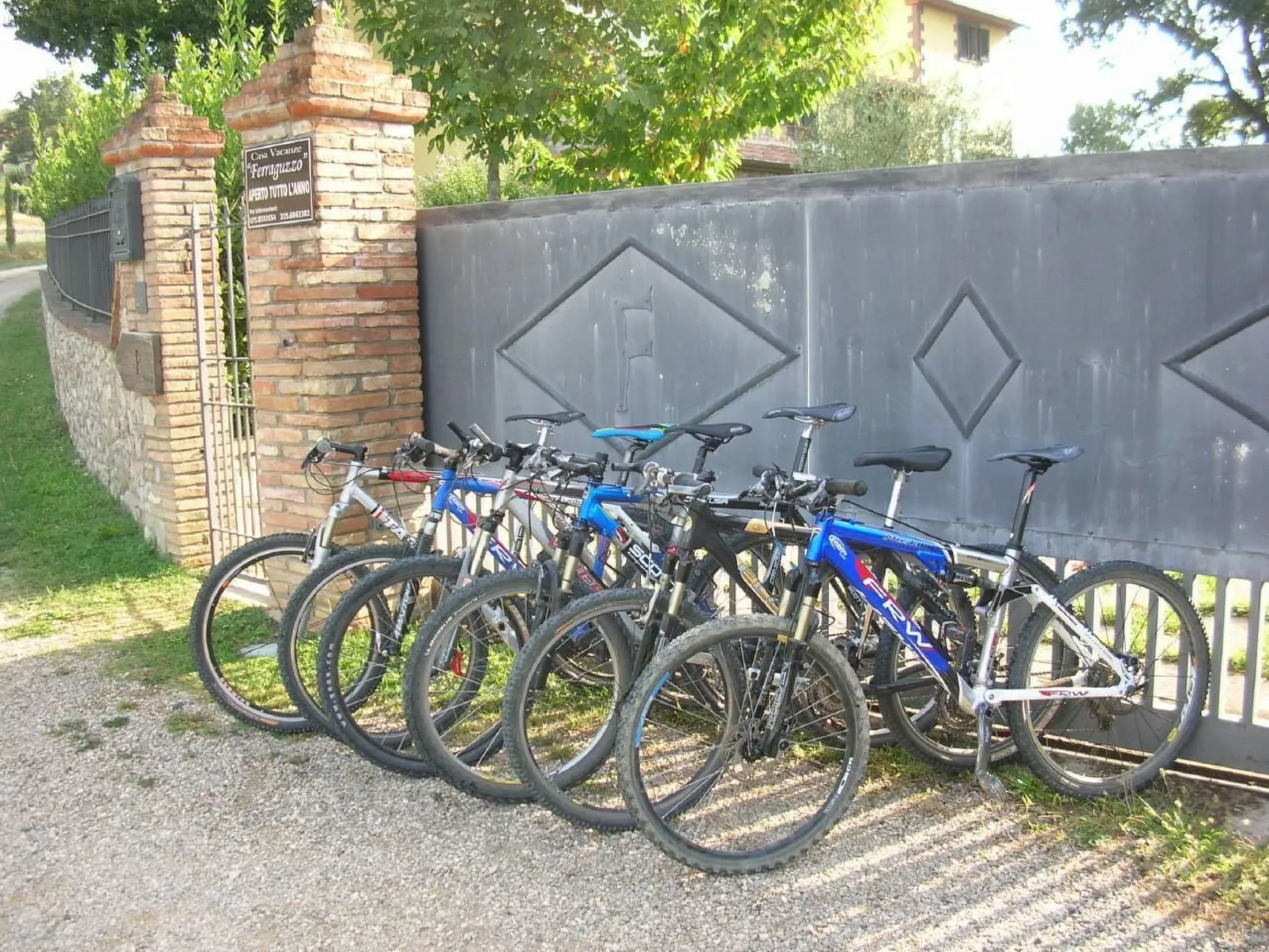Villa Ferraguzzo in der Toskana mit Pool, Klimaa-Buiten