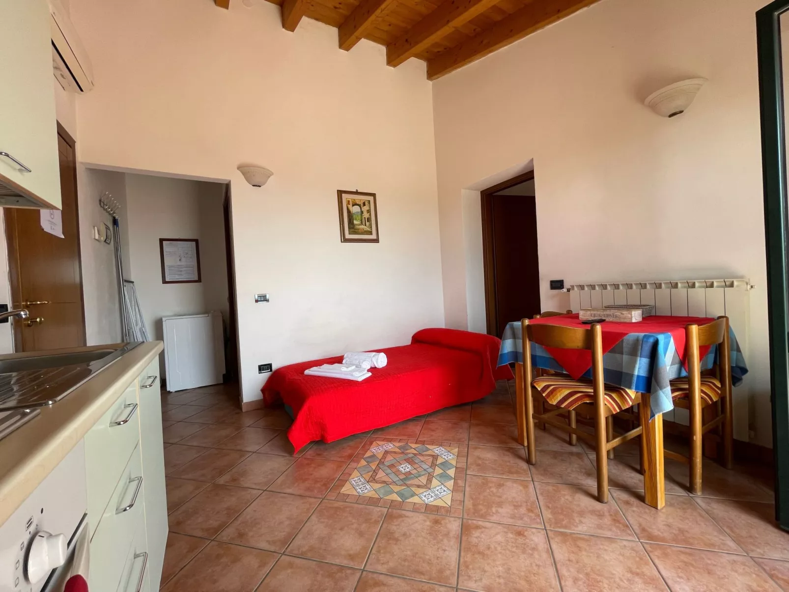 Wohnung in Solarolo mit privatem Parkplatz-Binnen