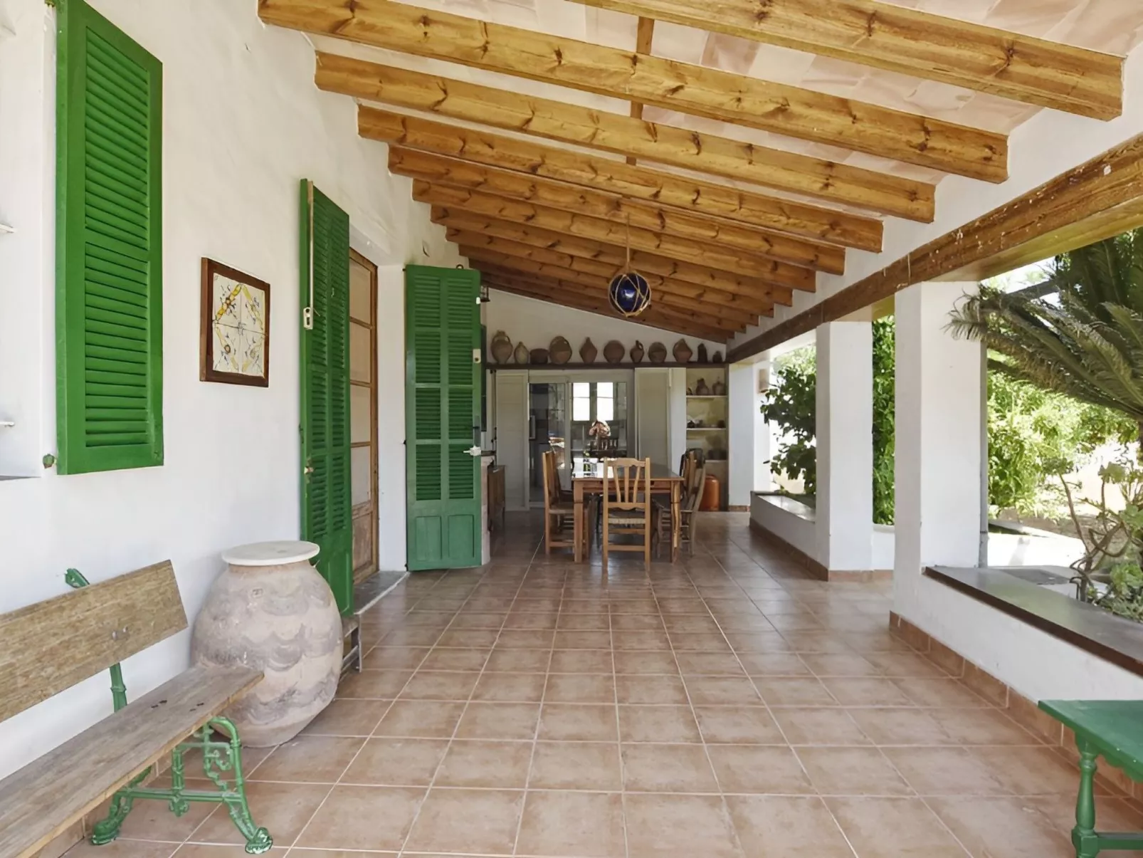 Finca "Valls" mit Garten, Grill und Terrasse-Buiten