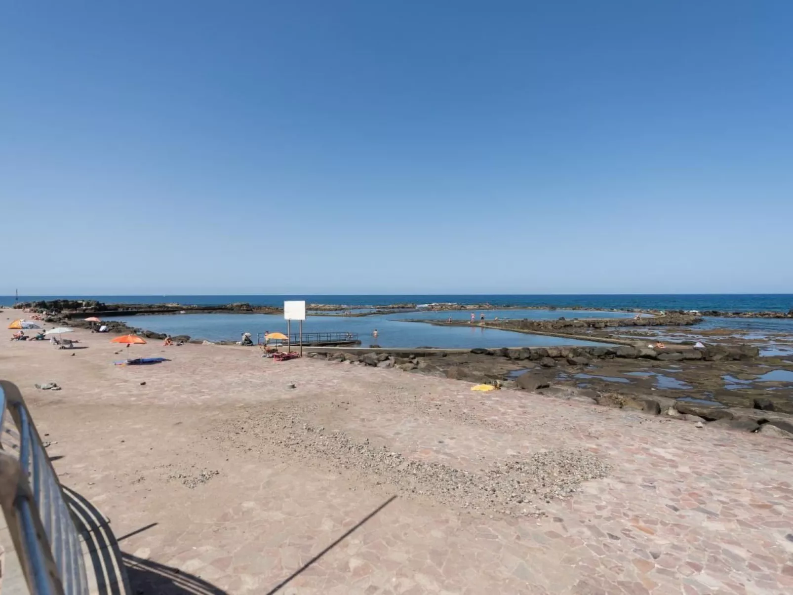 In San Andrés direkt am Meer - Buiten