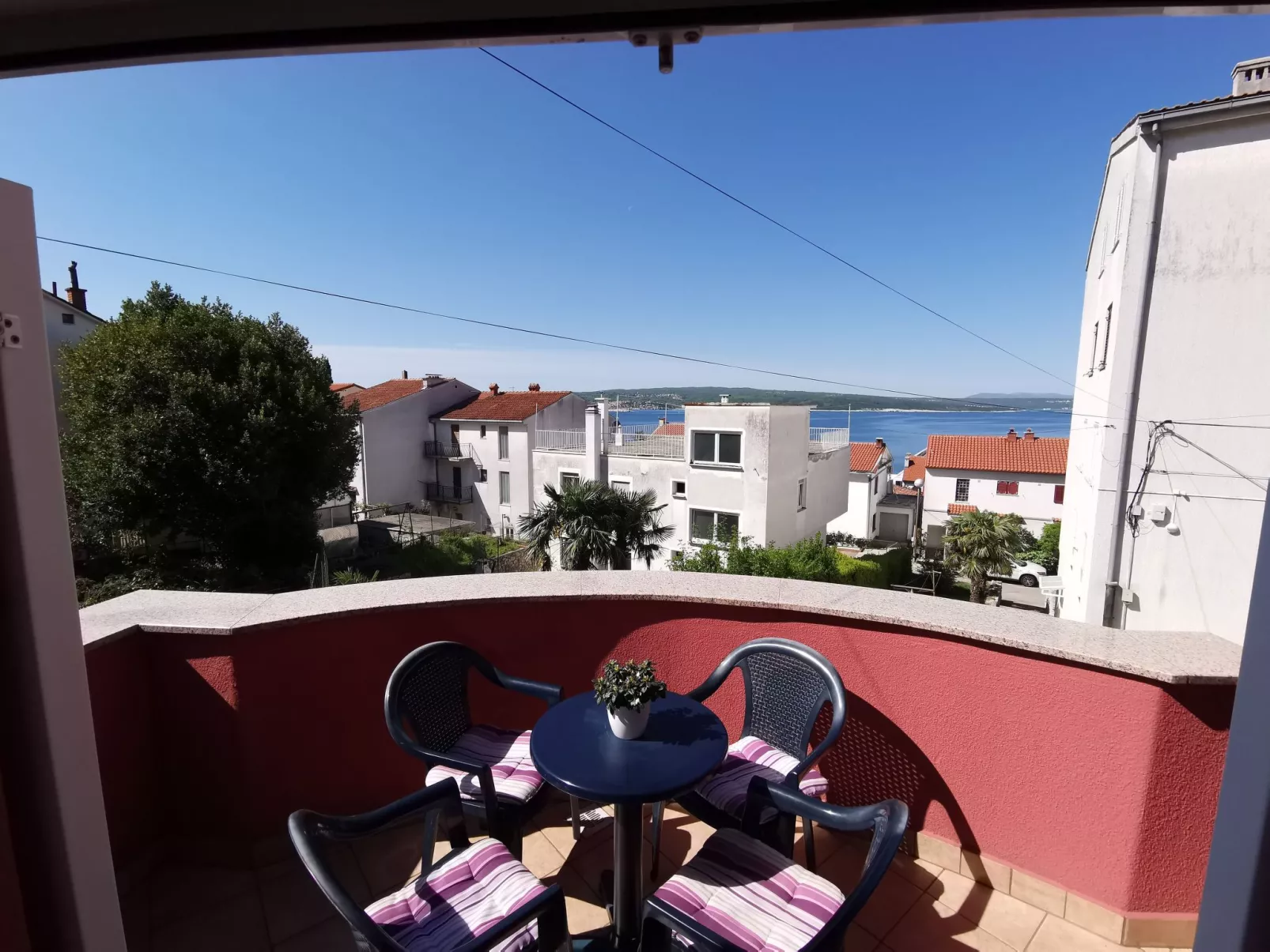 Wohnung in Crikvenica mit Balkon-Buiten