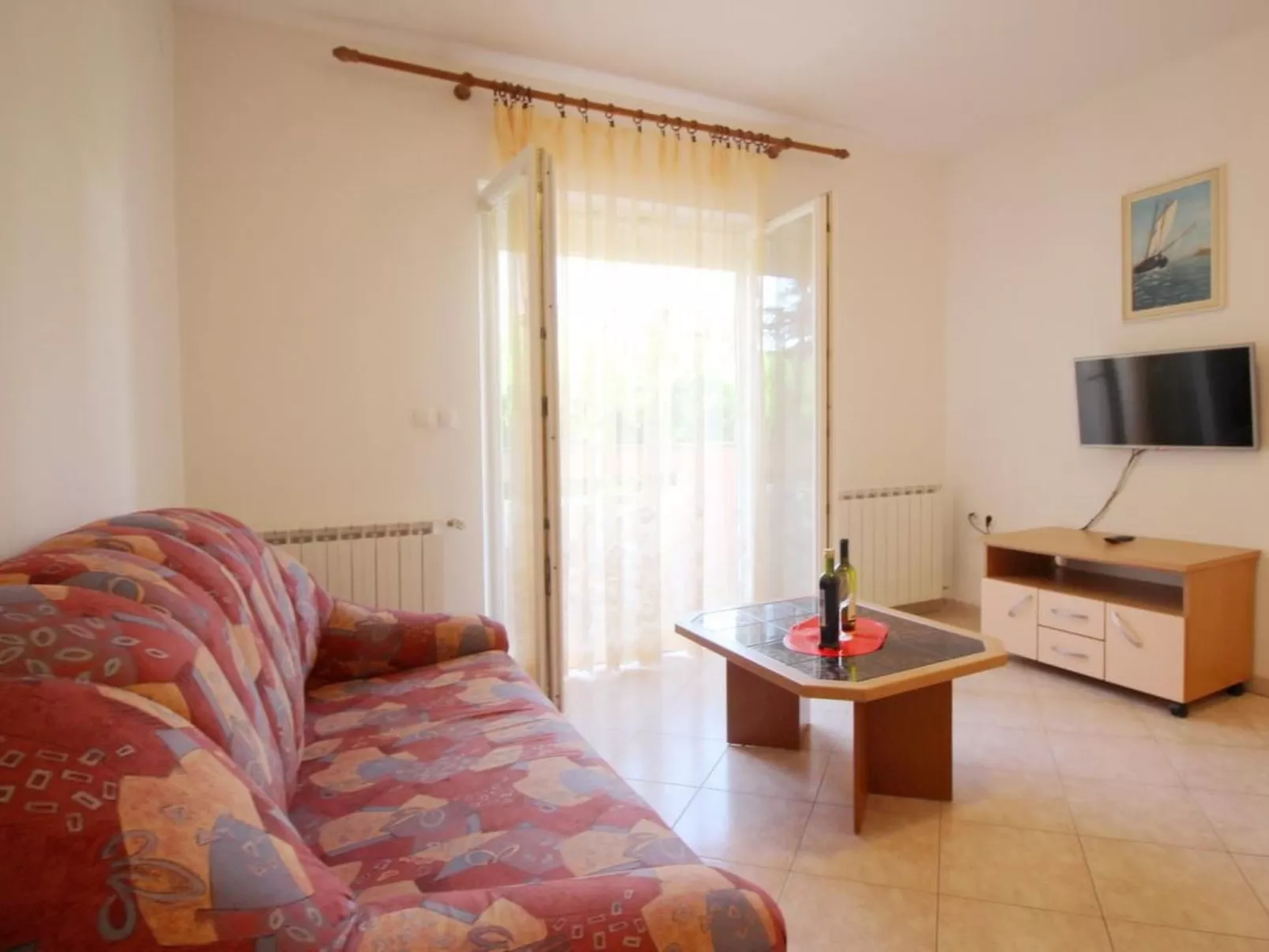 Appartement in Baška mit Eigenem Balkon-Binnen