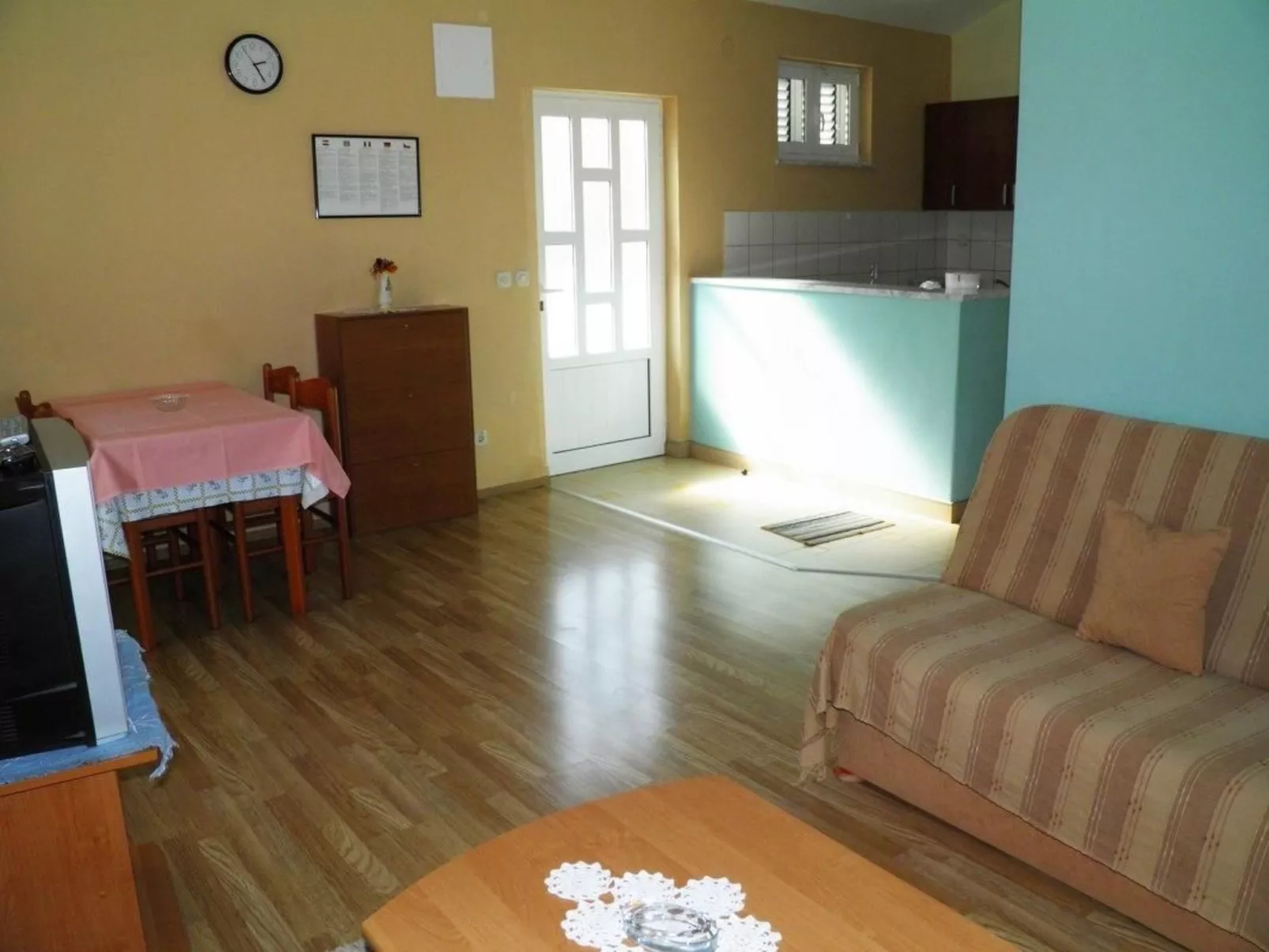 Wohnung in Baška mit Eigenem Balkon und Meerblick-Binnen