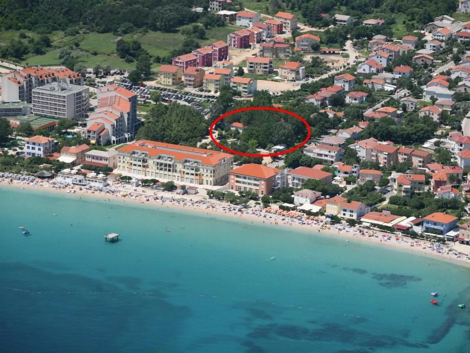 Für 4 Personen ca. 53 m&sup2; in Baška, Adriaküste Kroatien (Kroatische Inseln) - Image-tags.info
