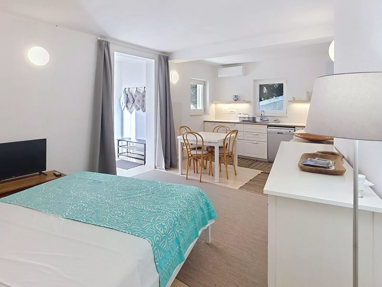 Appartement in Baška mit Terrasse-Binnen