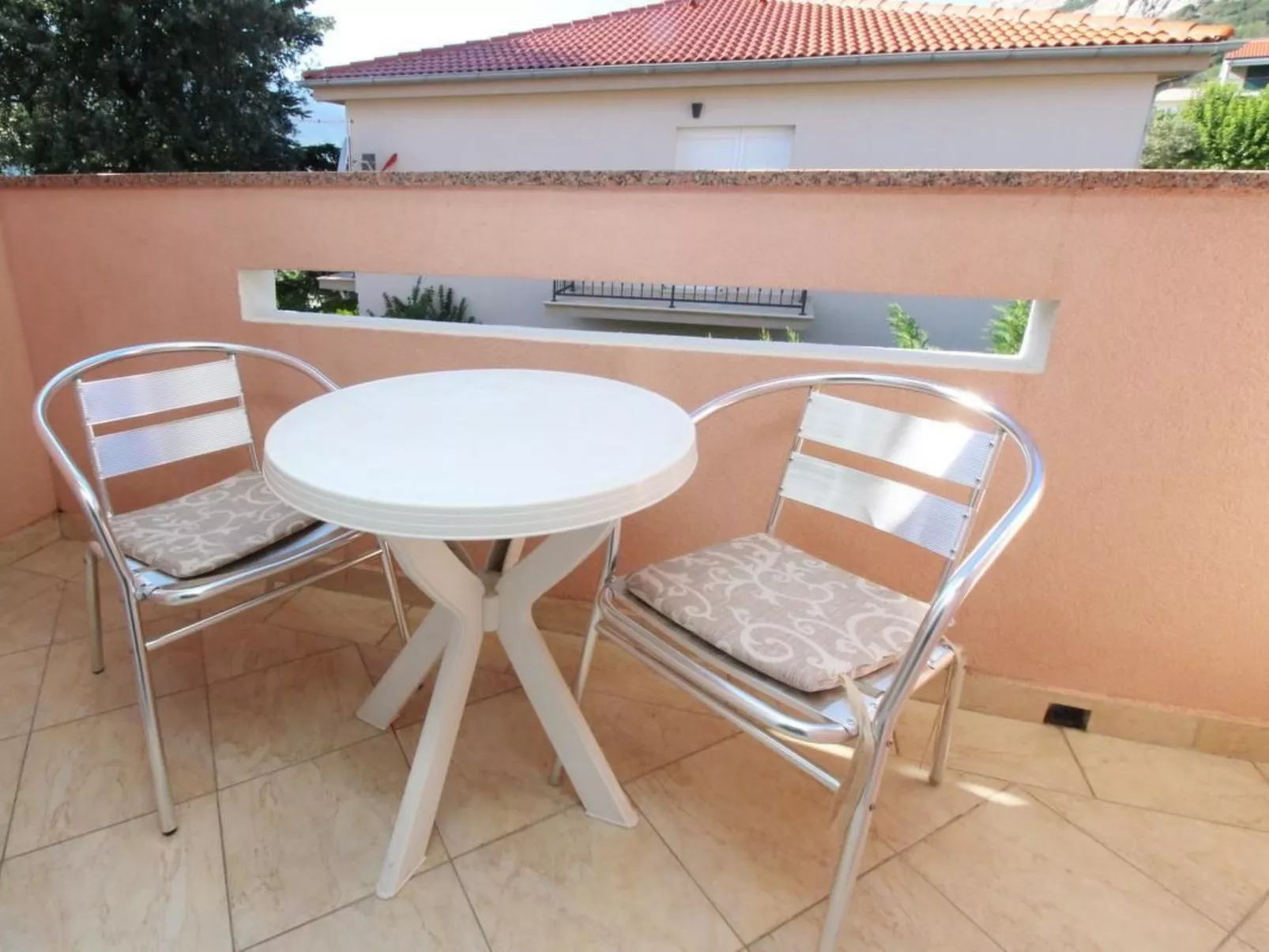 Wohnung in Baška mit Eigenem Balkon-Binnen