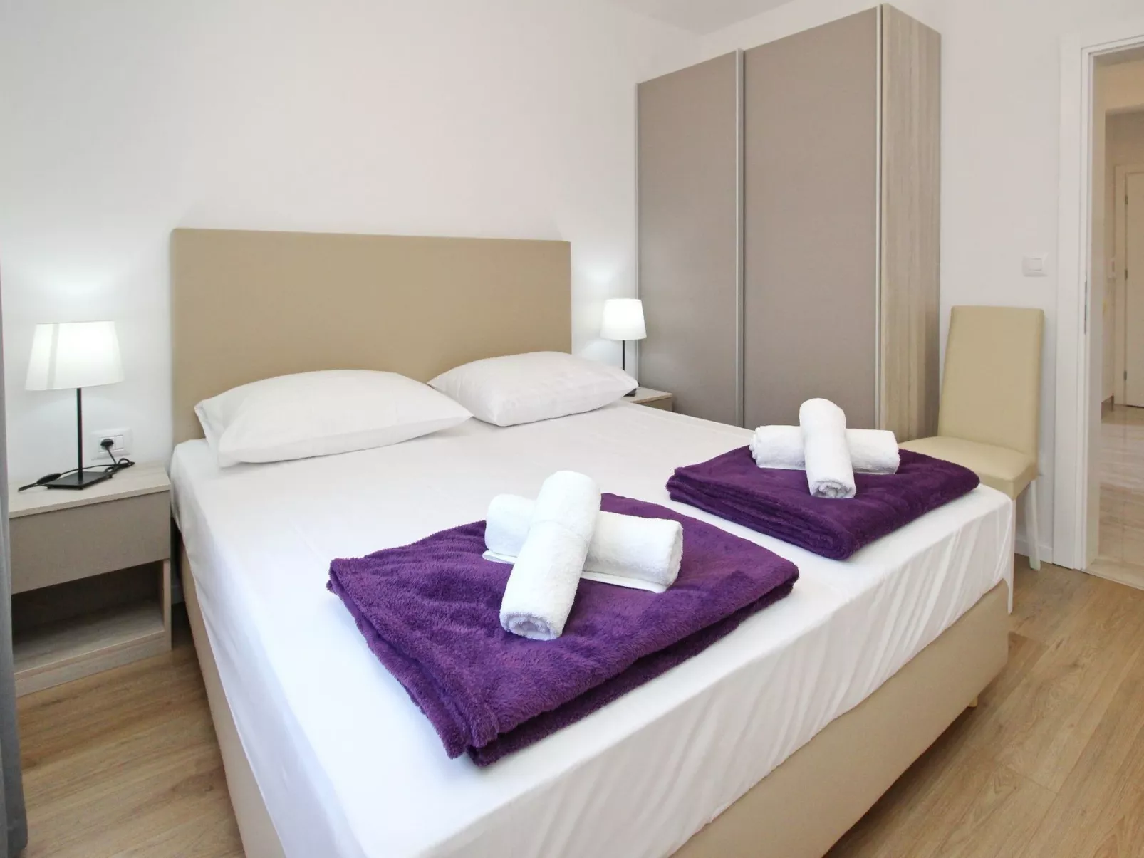 Gemütliche Ferienwohnung in Baška mit Eigenem Balkon - Binnen