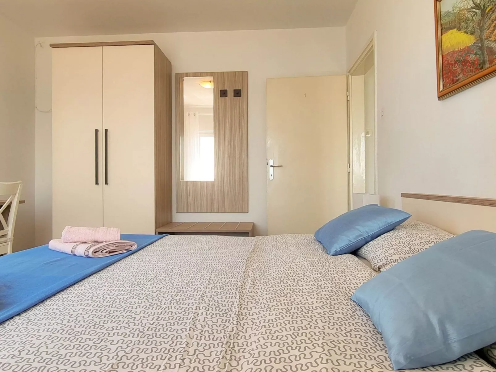 Gemütliches Appartement Libera direkt am Strand-Binnen