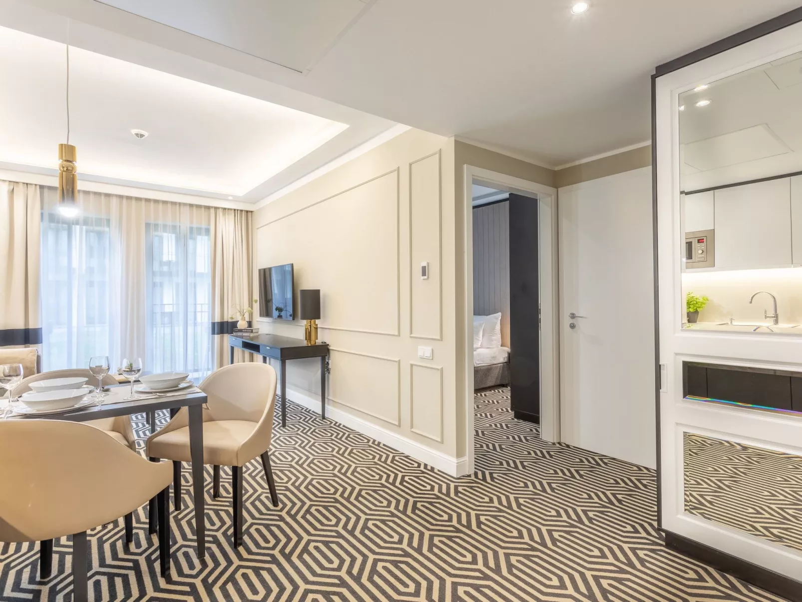 Stilvoll eingerichtete Ferienwohnung am Meer-Binnen