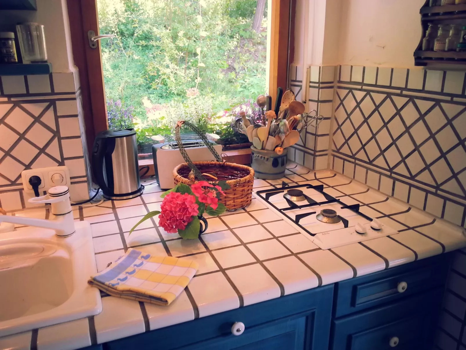 Mit einer umwerfenden Panoramaaussicht-Binnen