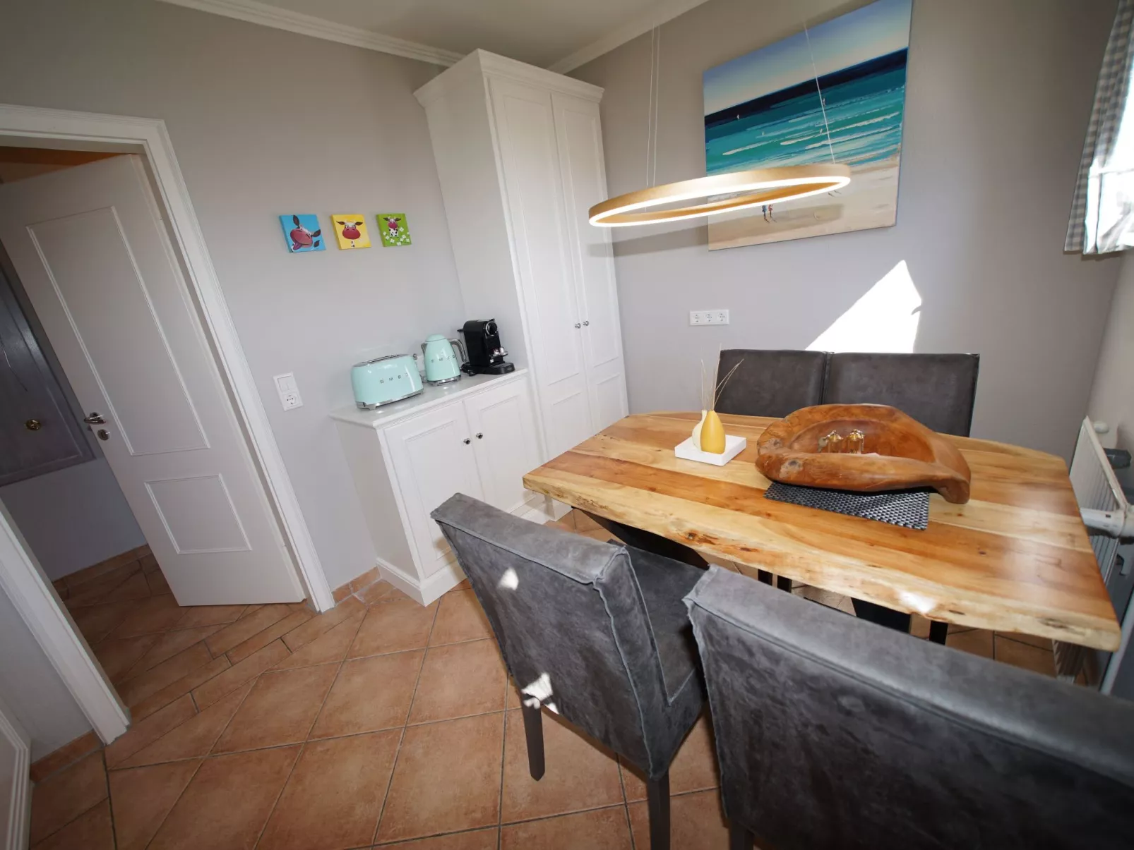 In Westerland mit Sonniger Terrasse-Binnen