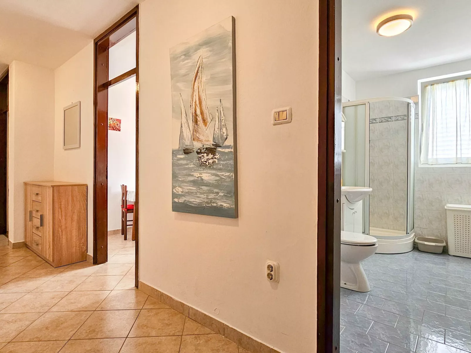 "Olga" mit Balkon-Binnen