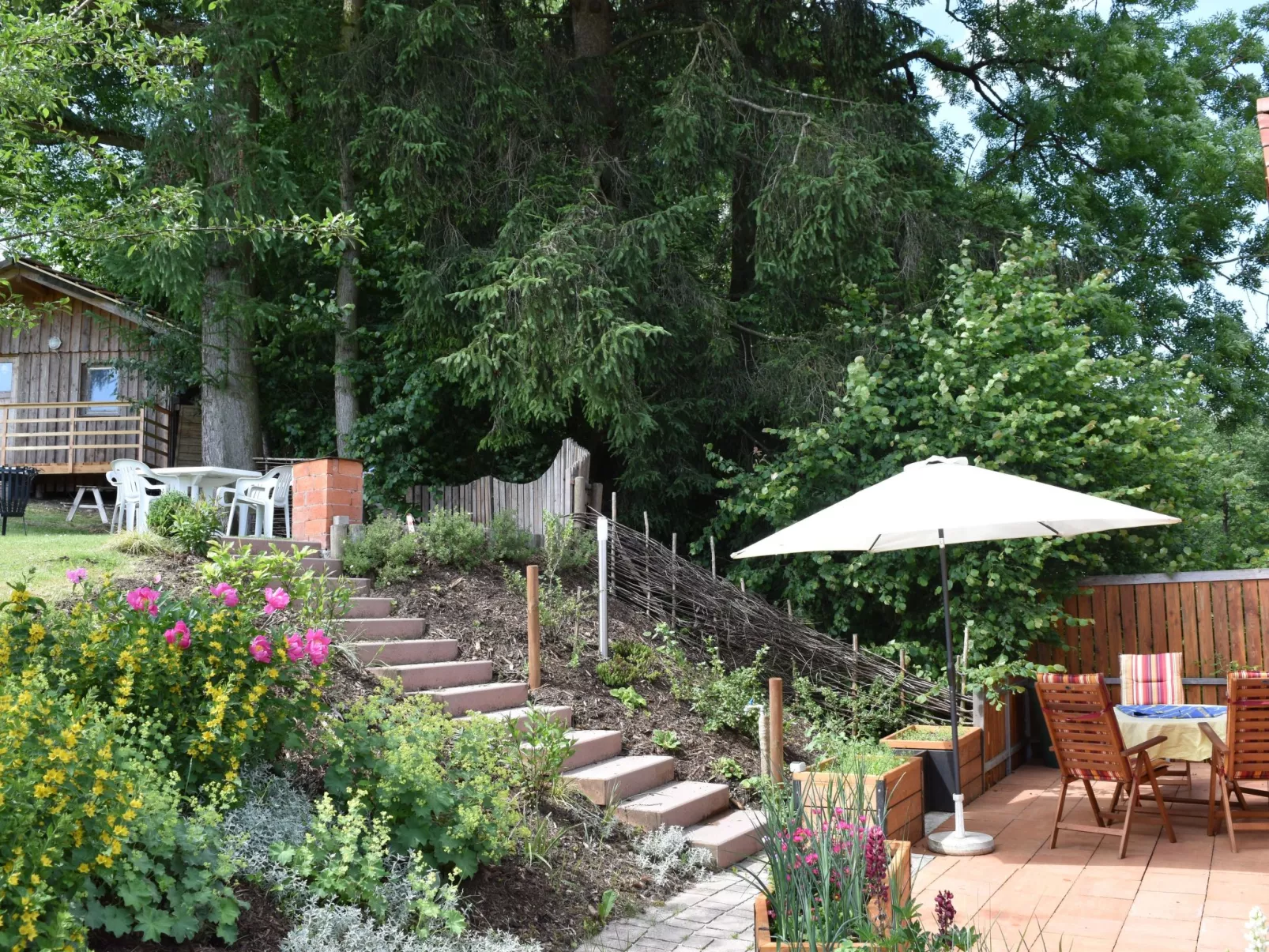 "Haus in der Einöde"-Buiten