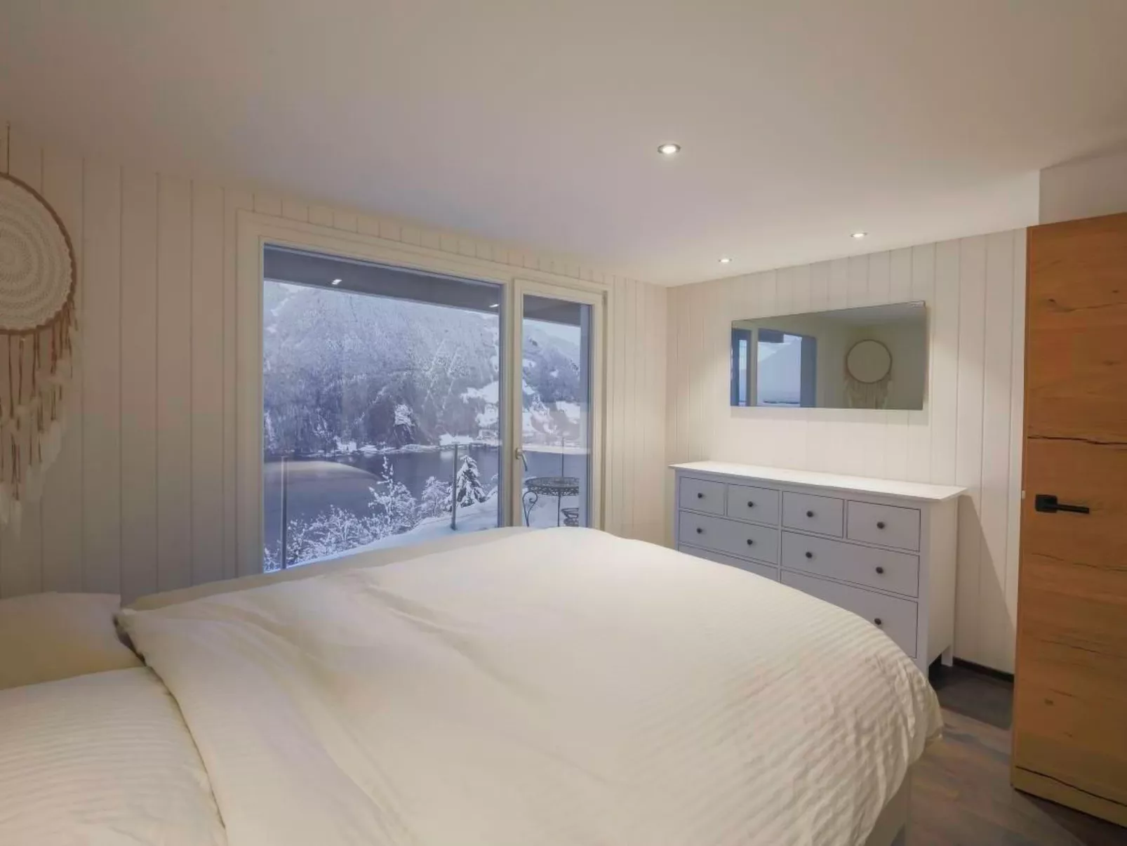 Wunderschönes Luxus-Chalet mit Seesicht-Binnen