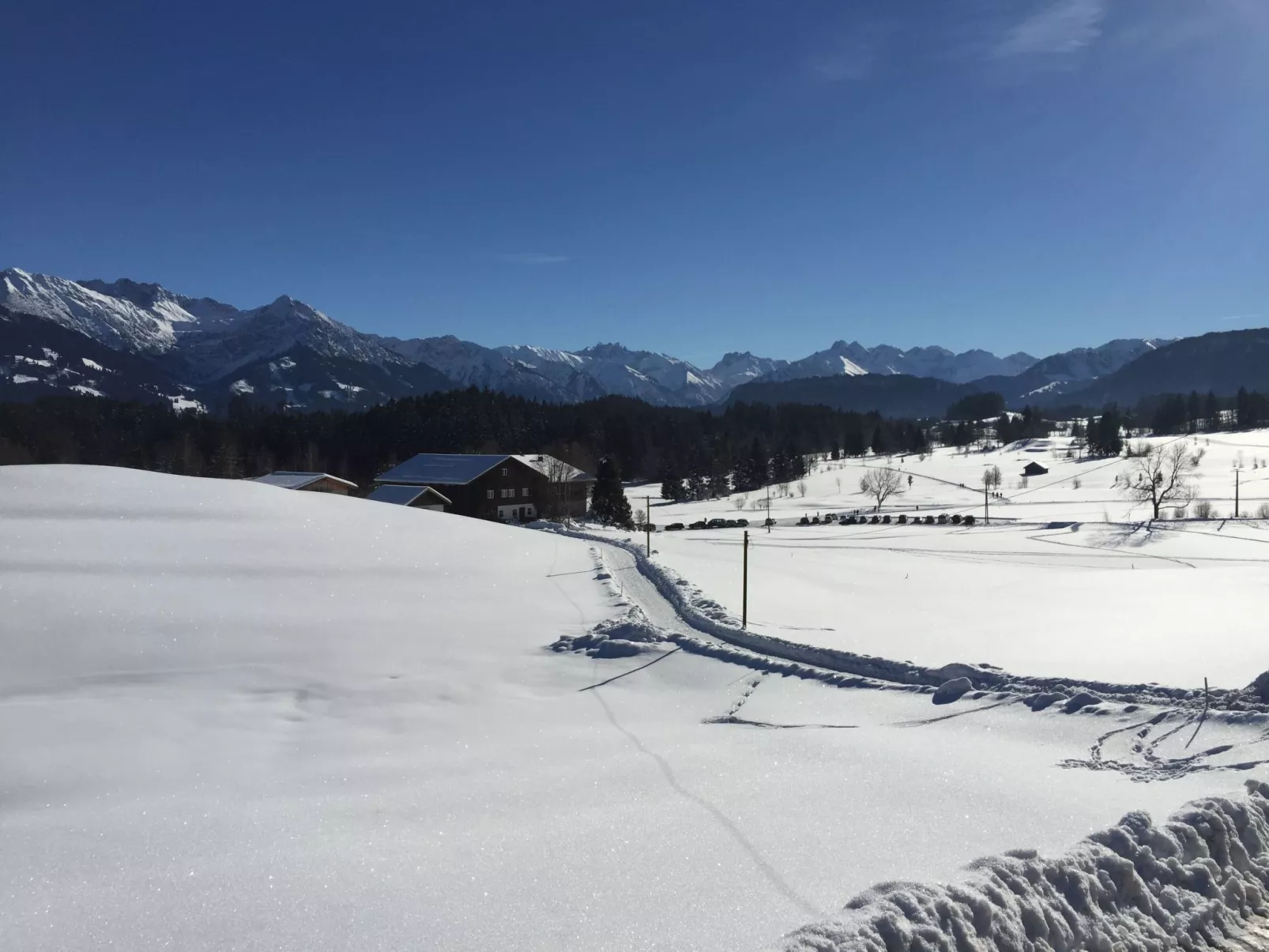 Fewo Bergblick lodge-Buiten