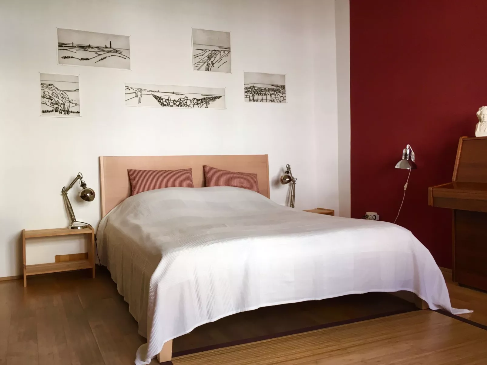 Zentrale Wohnung mit Klavier, Kunst und Design-Binnen