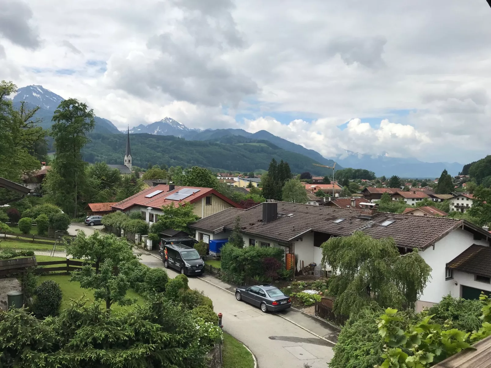 Wohnung in Bergen und Panoramablick-Buiten