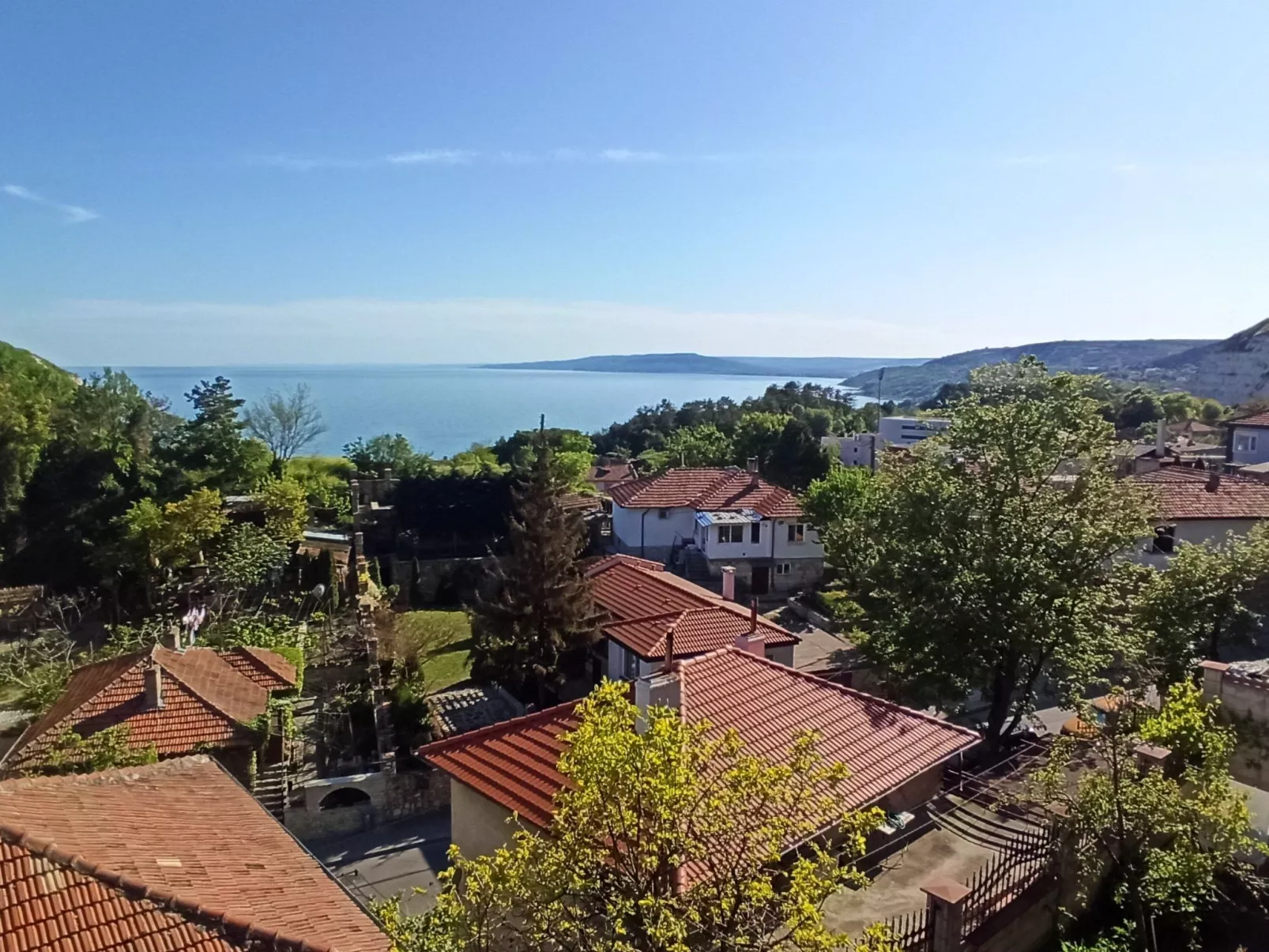 Familienvilla mit Meerblick "Arode Villa Ovid"-Buiten