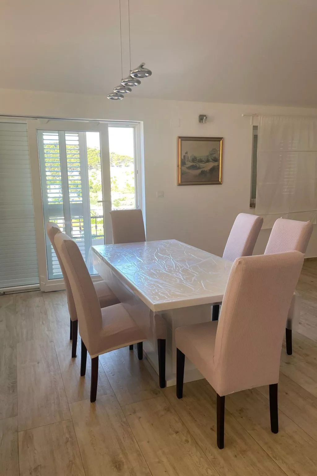 "Sanset" mit Blick auf das Wasser-Binnen