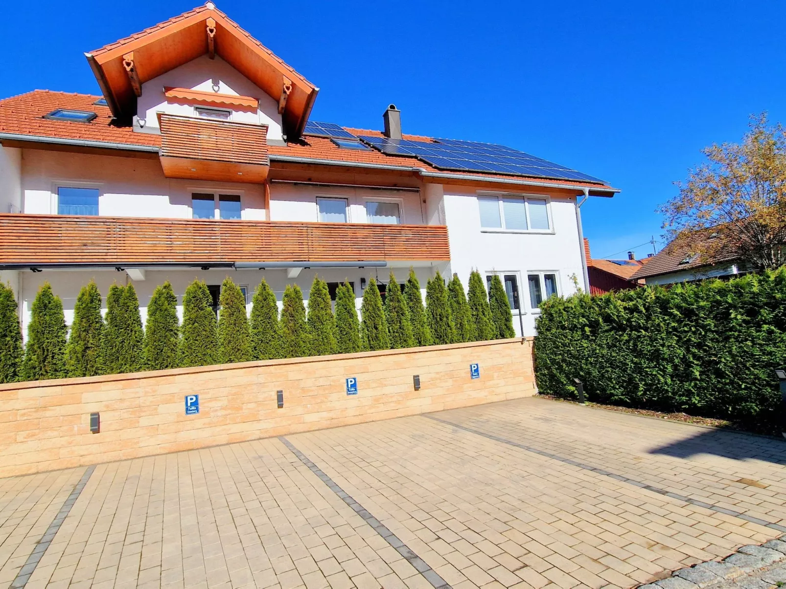 Wohnung mit Bergblick in Pfronten Mitte für 4 Pers-Buiten