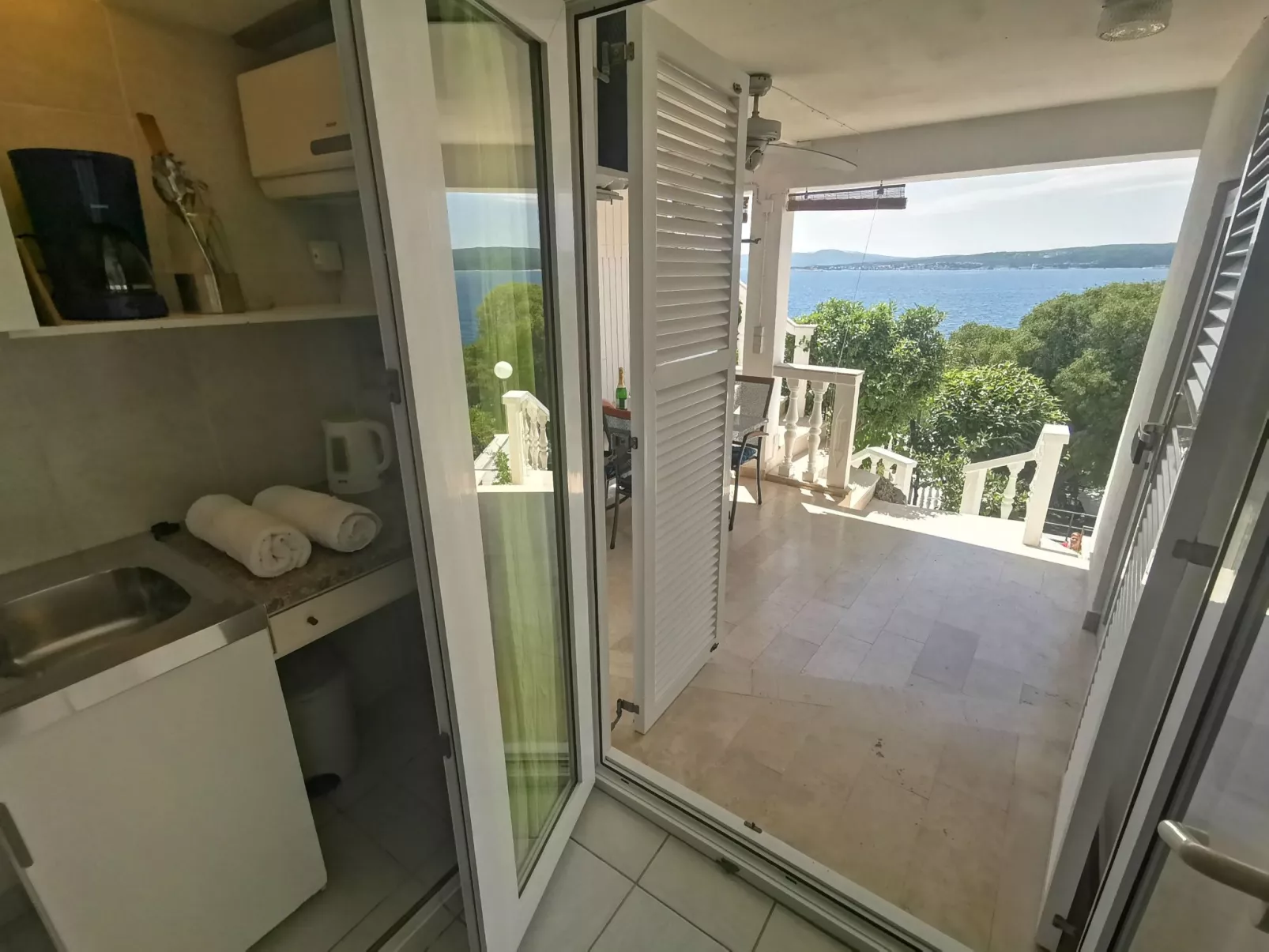 Studio für 2 Personen, 70m vom Strand entfernt - Binnen