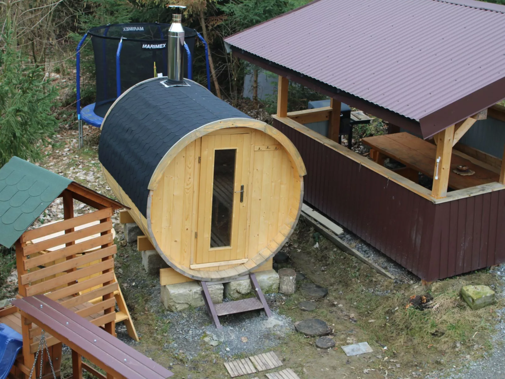 Hütte in der Orava-Buiten