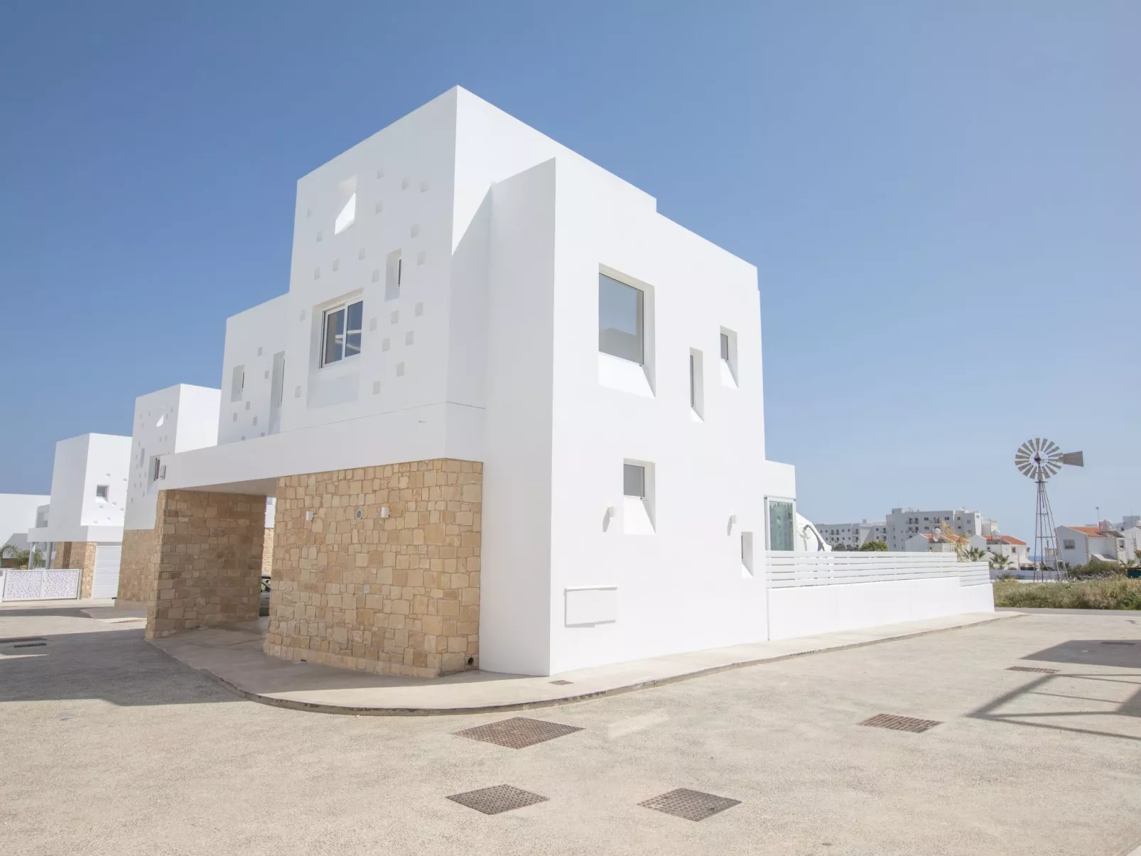 Haus in Protaras mit privatem Garten-Buiten