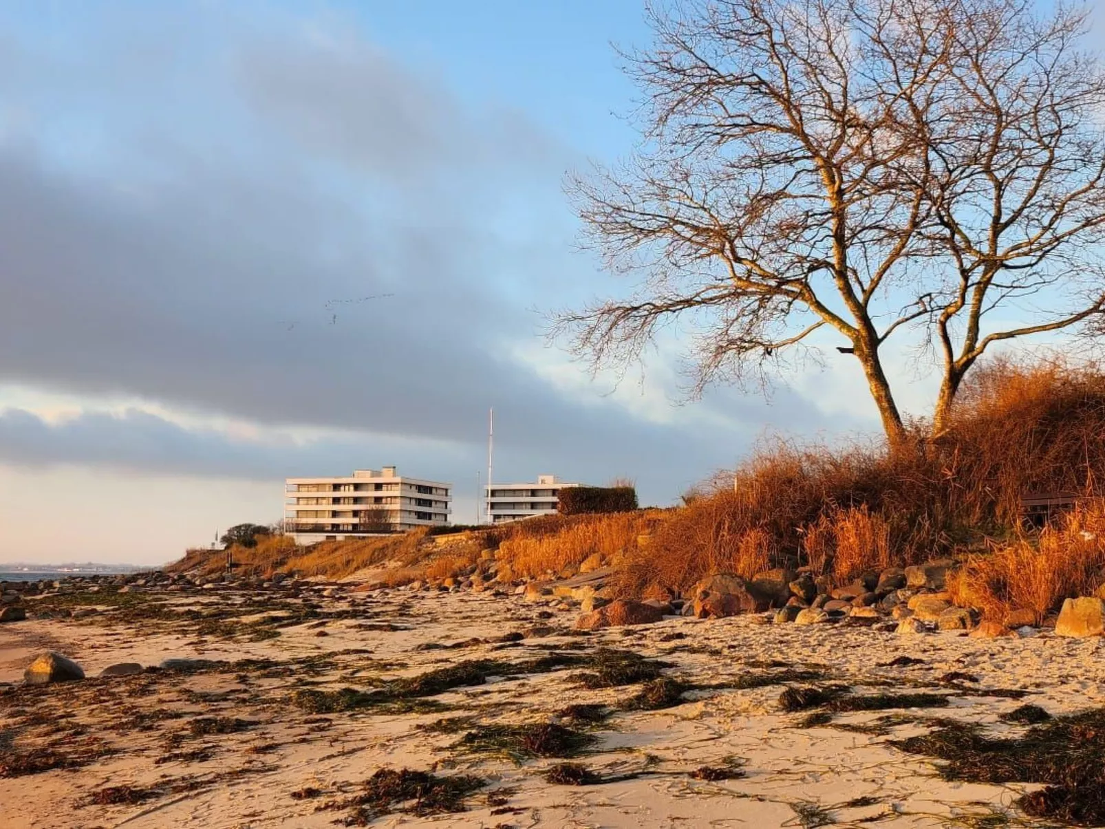 Strandvilla am Meer-Buiten