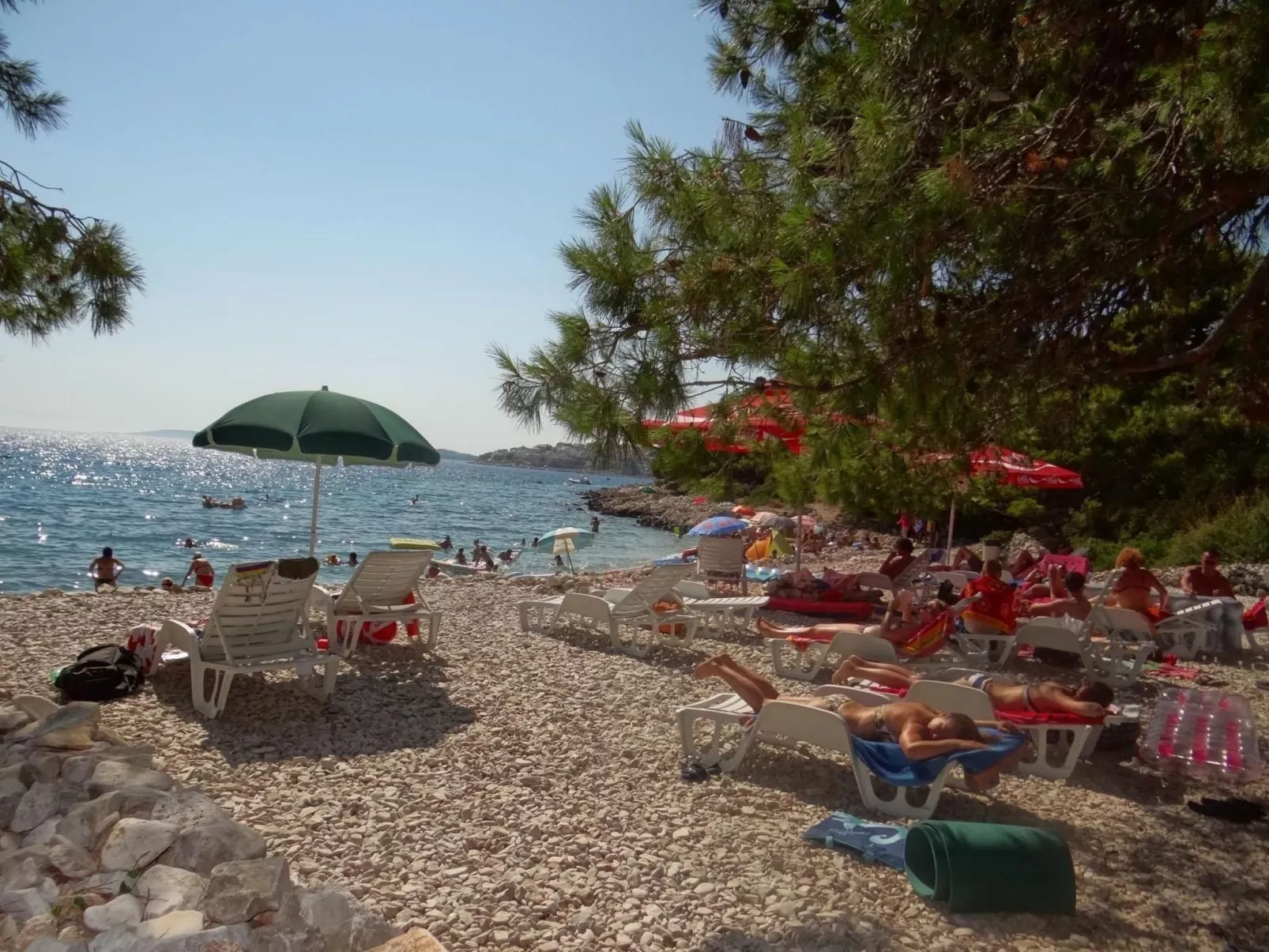 Beheiztes Schwimmbad, schattige Terrasse mit Meerblick-Image-tags.info