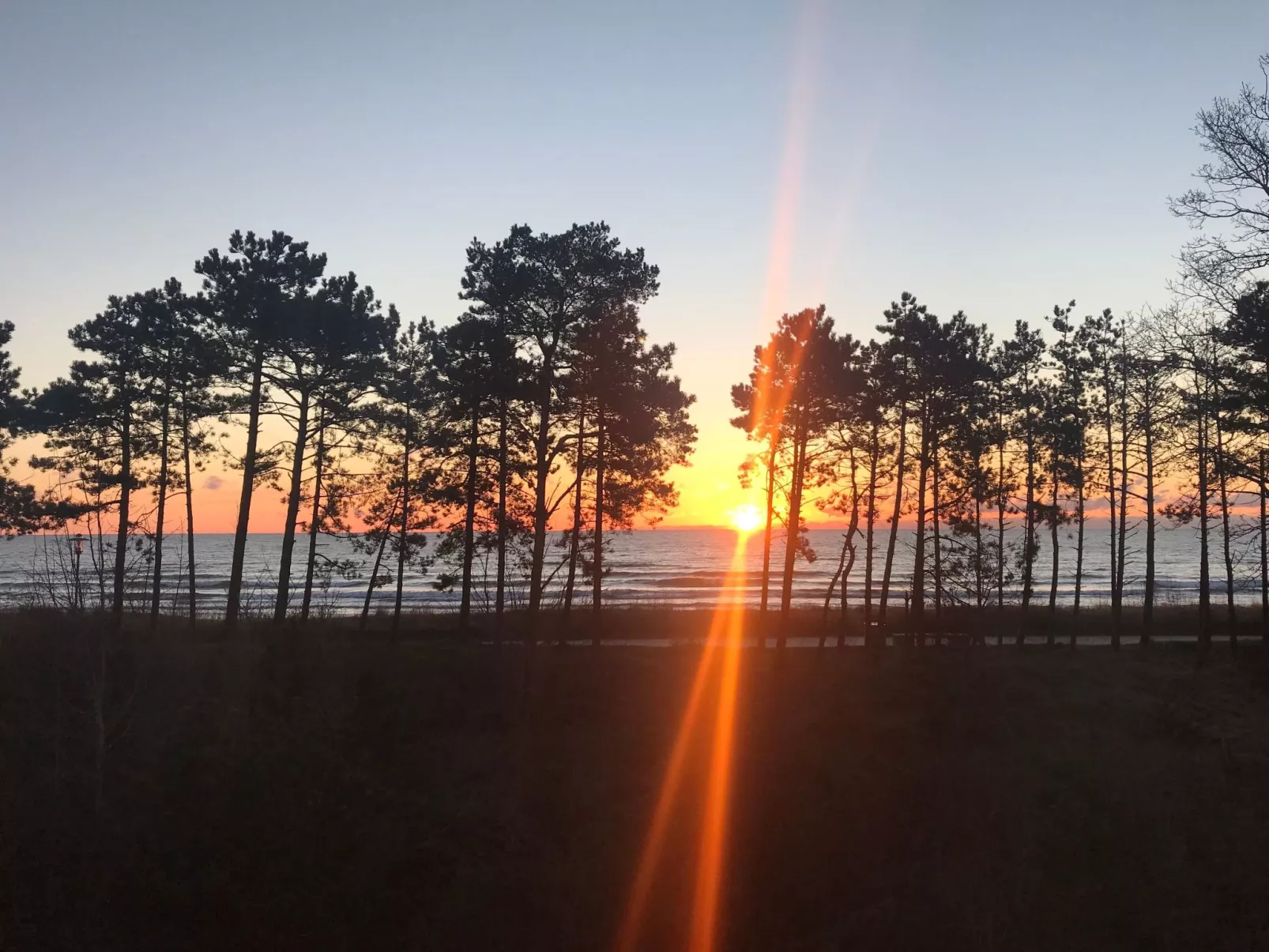 Traumappartement am Strand-Buiten
