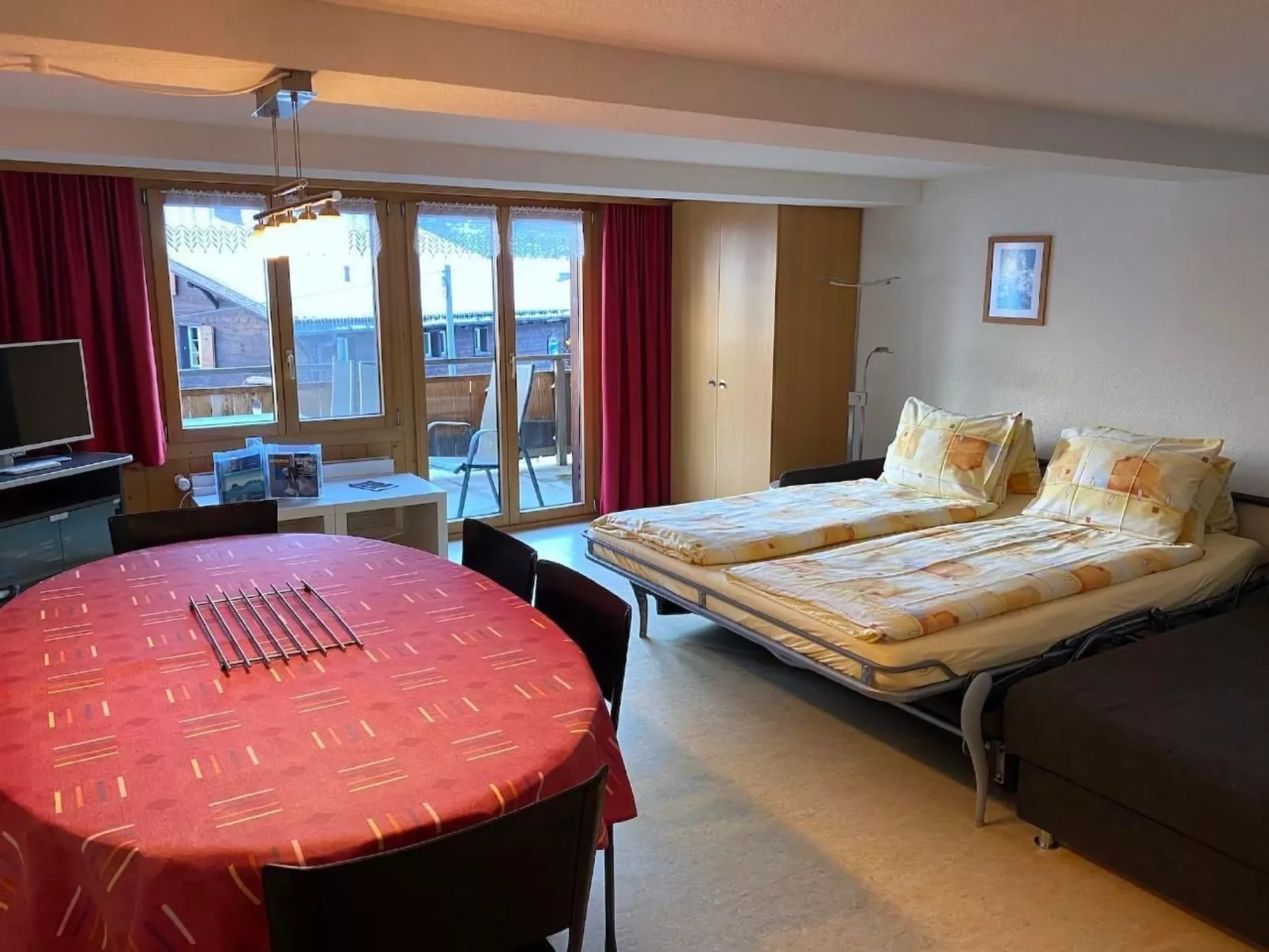 Apartment mit Balkon Esther's Guesthouse-Binnen