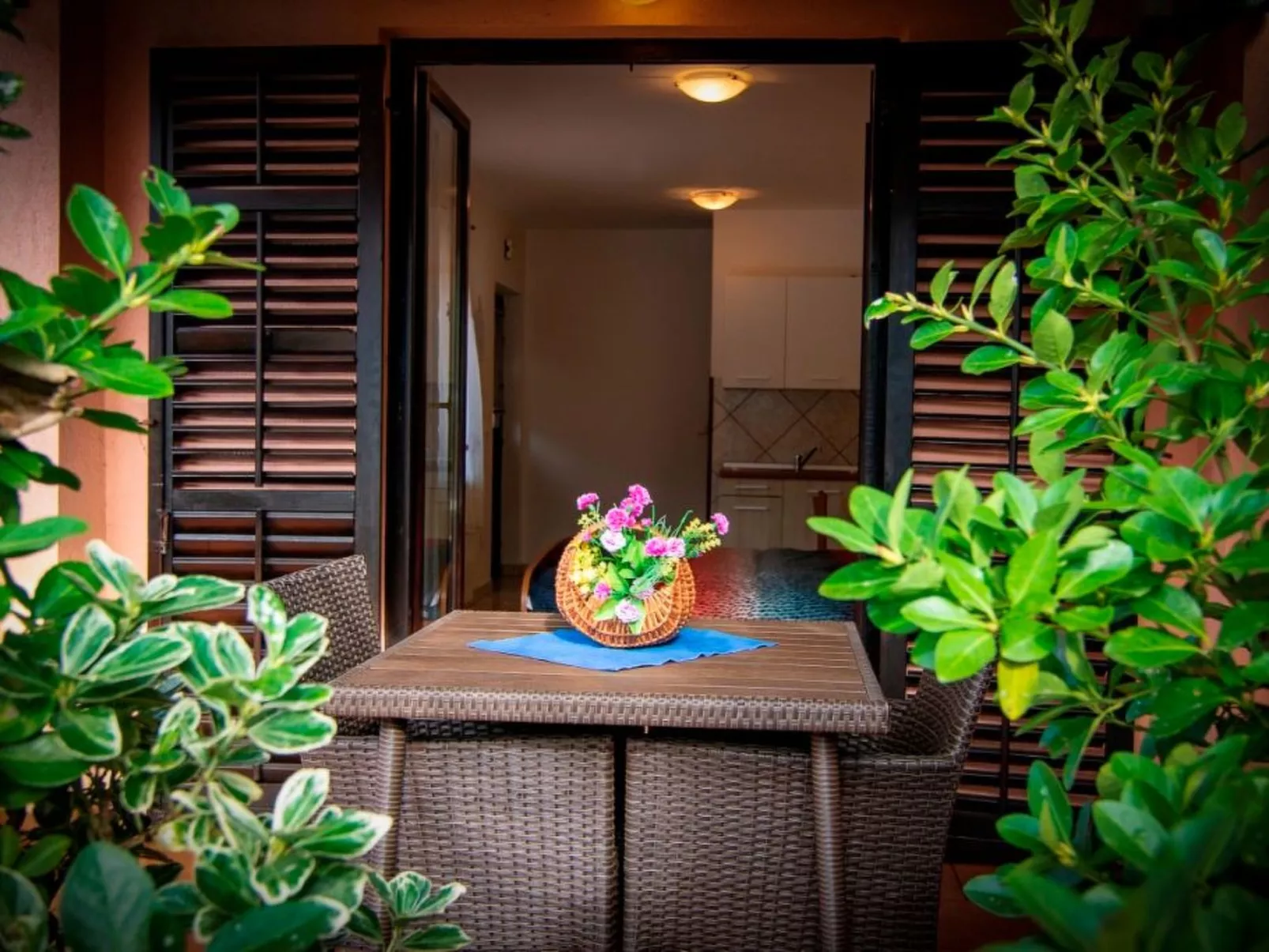 Studio-Apartment in Stinjan, 600 m vom Strand entfernt-Binnen