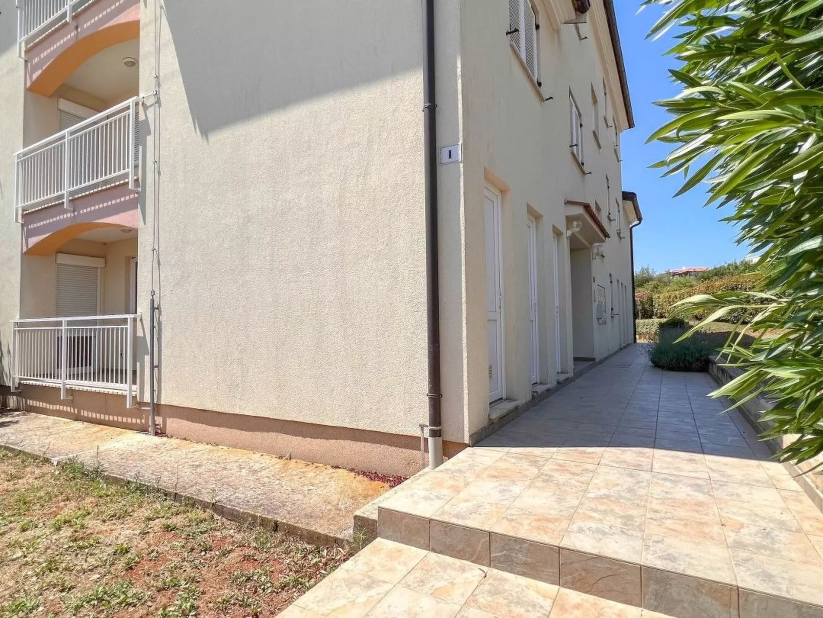 Für 3 Personen ca. 60 m&sup2; in Stancija Vinjeri Novigrad, Adriaküste Kroatien-Buiten