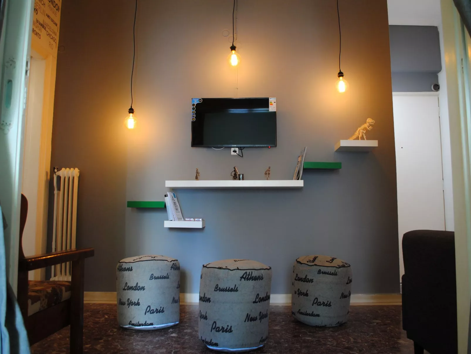 Athens SmArt 3-Room Apartment-Binnen