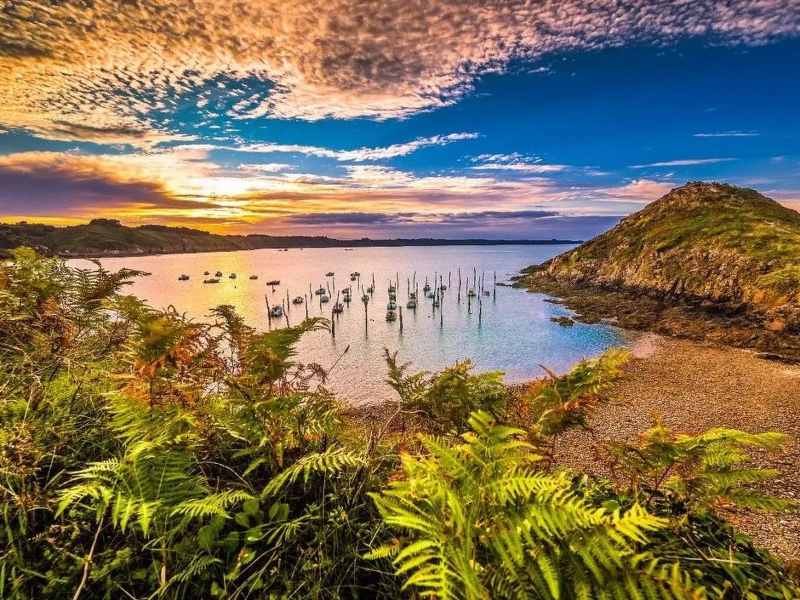 Gîte de Kerberso in Pléhédel-Buiten