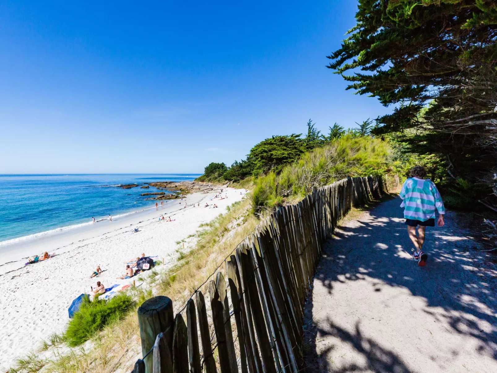 Cap Coz Cottage 500m vom Sandstrand entfernt-Buiten